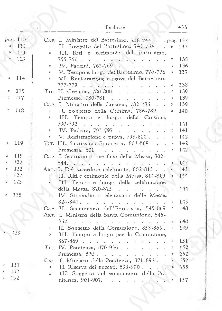 Codice di Diritto Canonico 1917 in Italiano