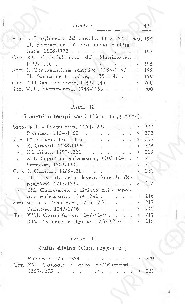 Codice di Diritto Canonico 1917 in Italiano