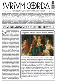 Comunicato numero 123. I dodici Apostoli