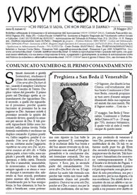 Comunicato numero 62. Il primo comandamento