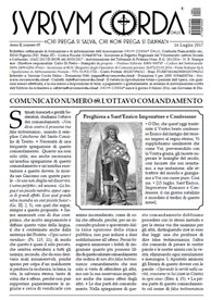 Comunicato numero 69. L’ottavo comandamento