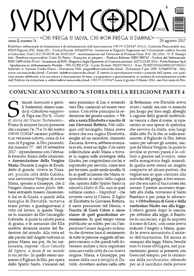 Comunicato numero 74. Storia della religione parte 4