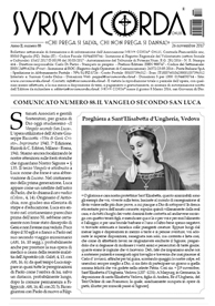 Comunicato numero 88. Il Vangelo secondo San Luca