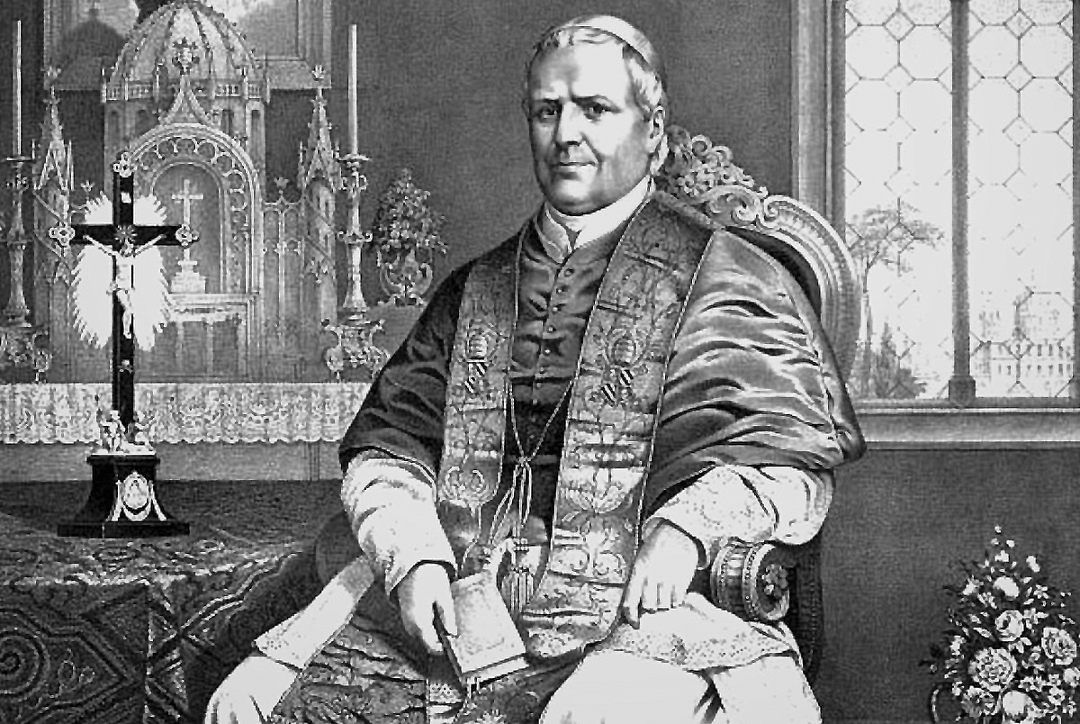 Preghiera di Papa Pio IX per le presenti calamità della Chiesa