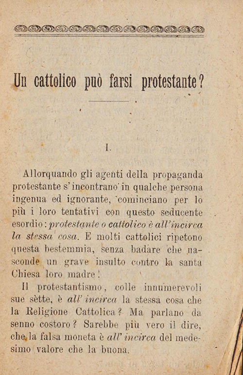 Mons De Segur: Cattolicesimo vs Protestantesimo
